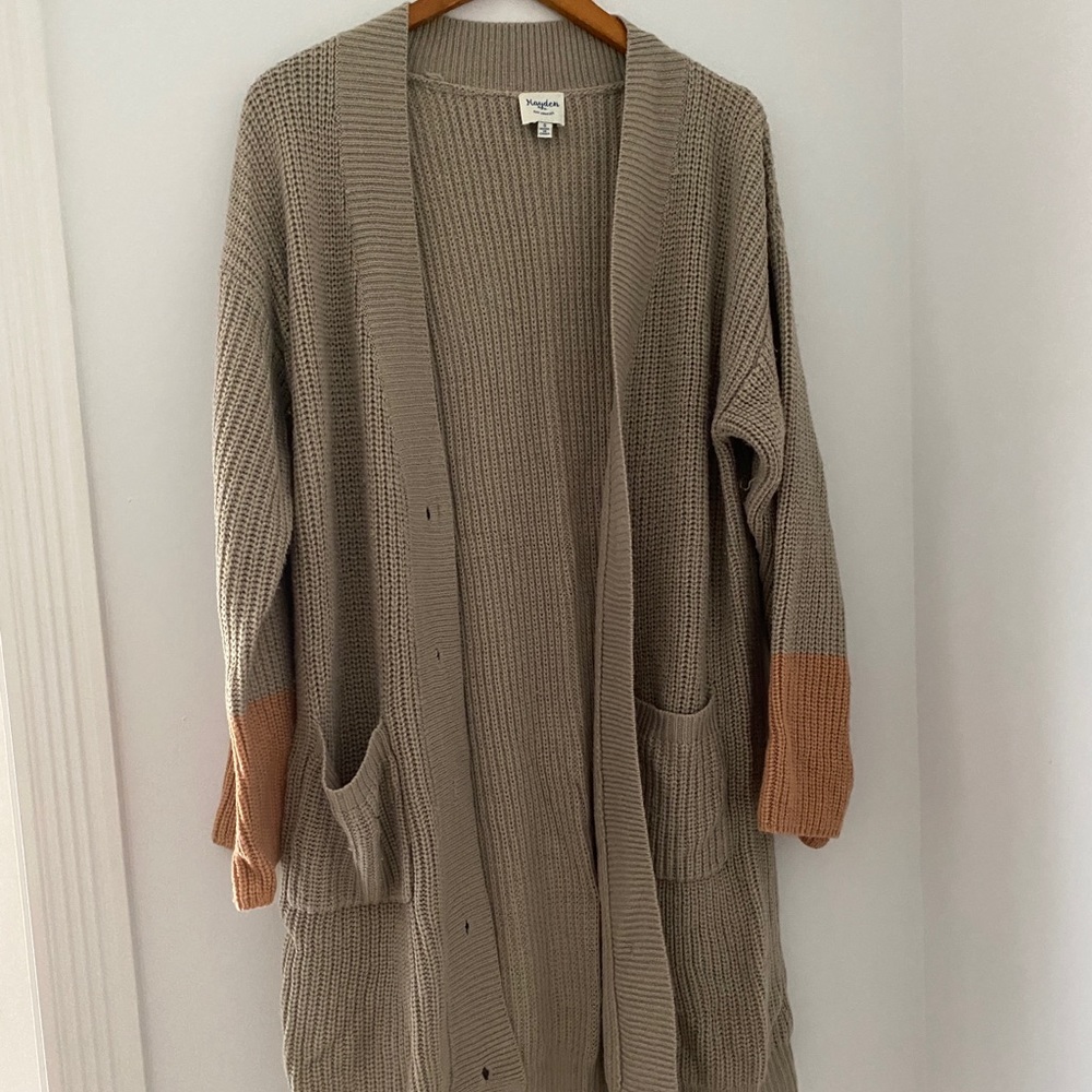 Women’s  fuzzy cardigan sweater